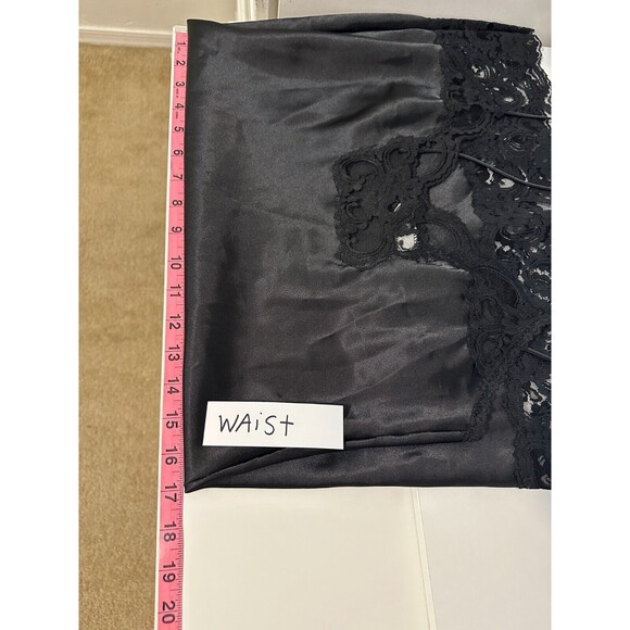 Vintage Body Chic Womans Y2K Lace Tank Top Size S/M Whimsigoth Witchy Emo 90s - Picture 12 of 14